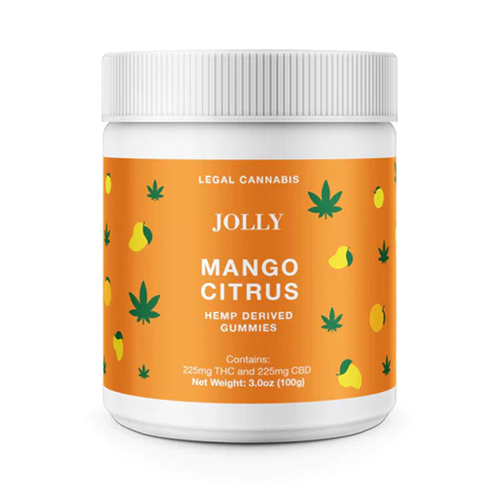 Jolly | Mango Citrus Hemp Derived D9 Gummies - 225mg / 15 Count