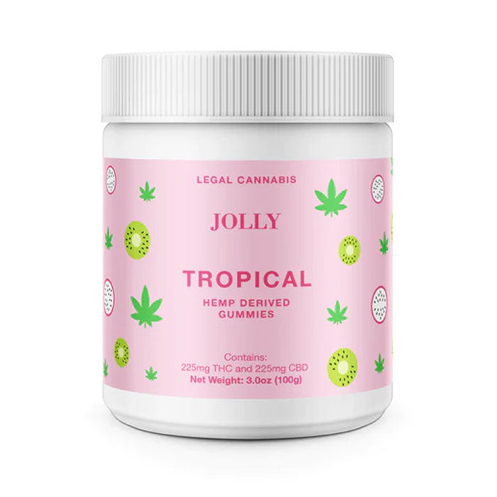 Jolly | Tropical Hemp Derived D9 Gummies - 225mg / 15 Count