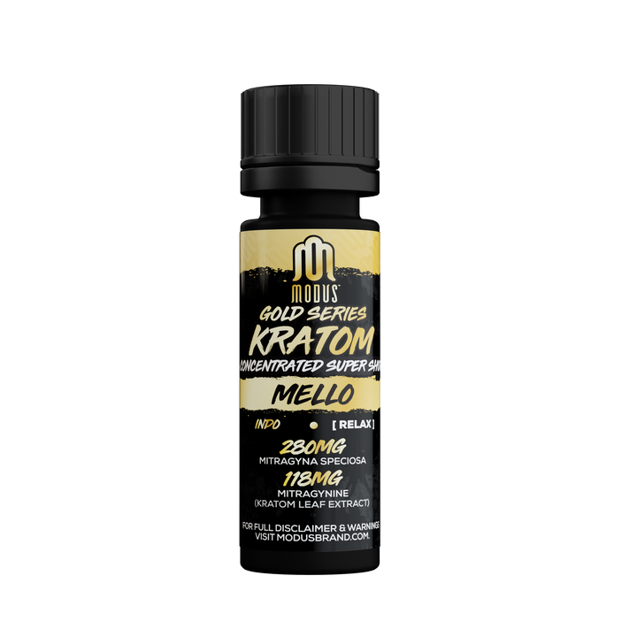 Modus | 280mg Kratom Shot - MELLO Indo (Relax)