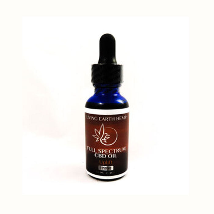 Living Earth Hemp | Uplift Full Spectrum CBD Hemp Oil Tincture - 1250mg / 30ml