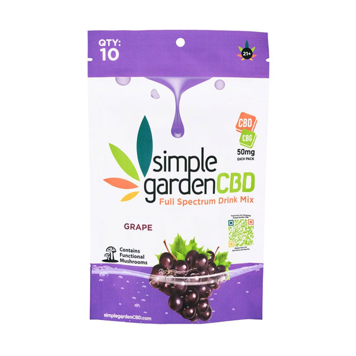 Simple Garden | Full Spec Drink Mix CBD, Grape
