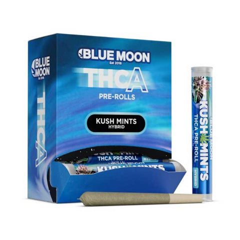 Blue Moon Hemp | Kush Mints Hybrid THC-A Preroll - 1.5g / 1 Count