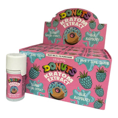 Donuts | Kratom Extract Shot - Blue Raspberry