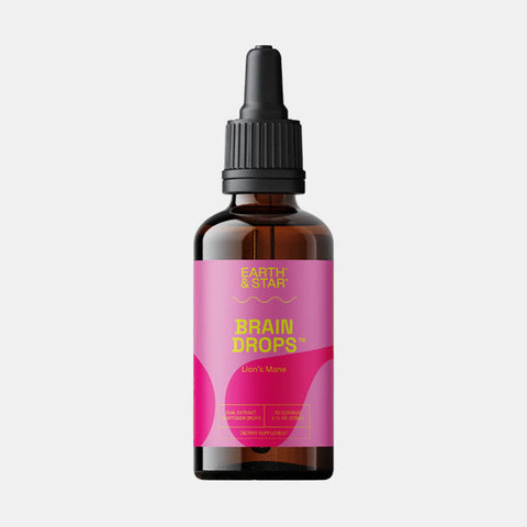 Earth & Star | Brain Drops w/ Lion's Mane - 59ml