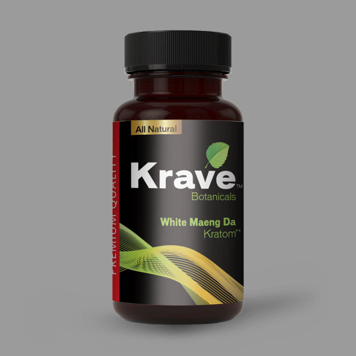 Buy Krave White Maeng Da Kratom Capsules 300 Count Online