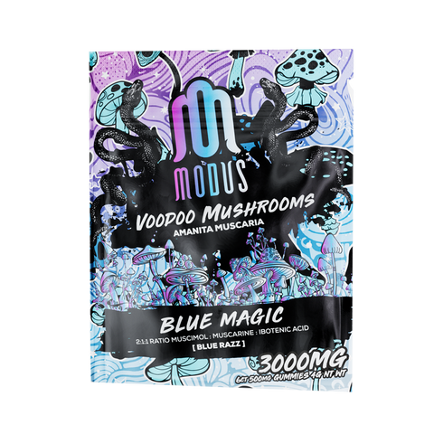 Modus | 3000mg Amanita Muscaria Gummies 6ct. - Blue Magic