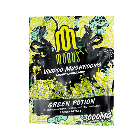 Modus | 3000mg Amanita Muscaria Gummies 6ct. - Green Potion