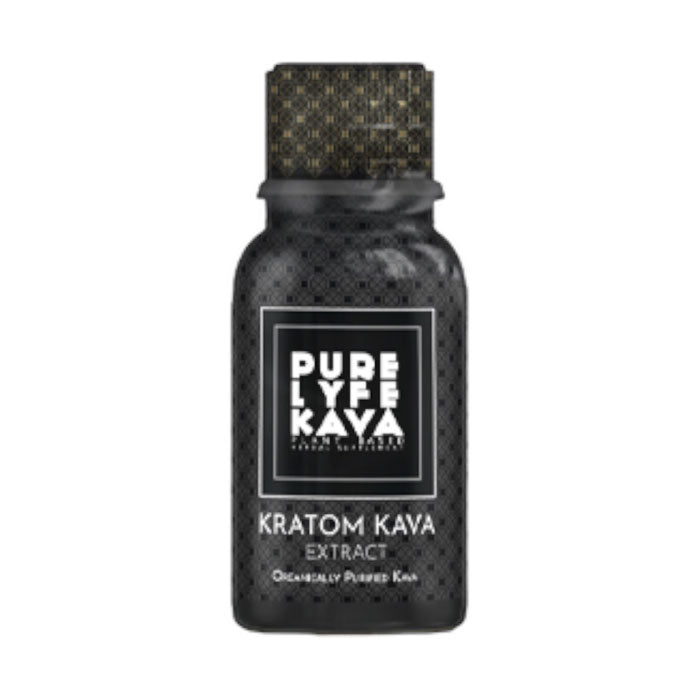 Pure Lyfe Kava | Kratom Kava Extract Tonic, 2 fl oz