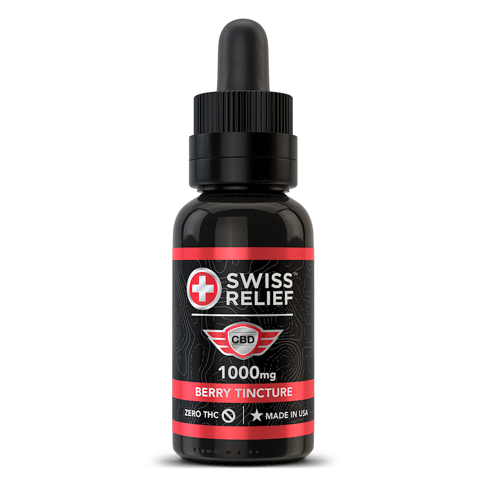 Swiss Relief | Berry CBD Tincture - 1000mg / 30ml