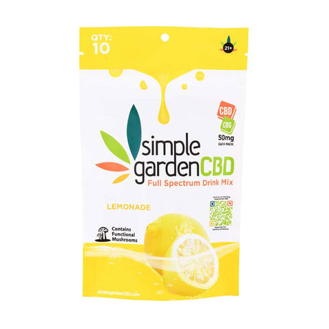 Simple Garden | Full Spec Drink Mix CBD, Lemonade