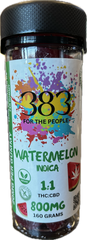 CBD 383 | Watermelon Indica THC:CBD Gummies - 800mg / 40ct