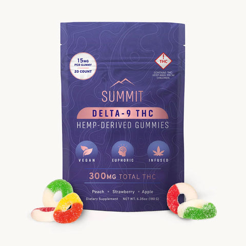 Summit | Delta-9 Gummies - 300mg / 20 Count