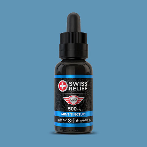 Swiss Relief | Mint CBD Tincture - 500mg / 30ml