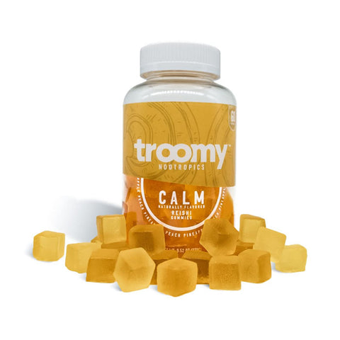 Troomy Nootropics | Calm Gummy, Pineapple Peach - 60 count