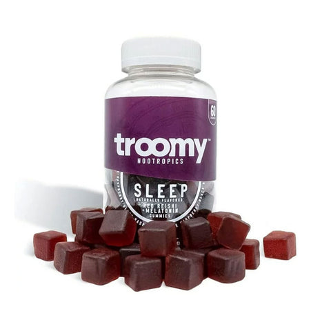 Troomy Nootropics | Sleep Gummy, Black Raspberry - 60 count