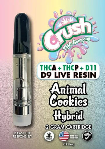 Crush | Hybrid Animal Cookies THCA+THCP+D11 D9 Live Resin - 2g