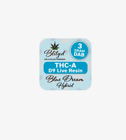 Blitzed | Blue Dream Hybrid THC-A D9 Live Resin