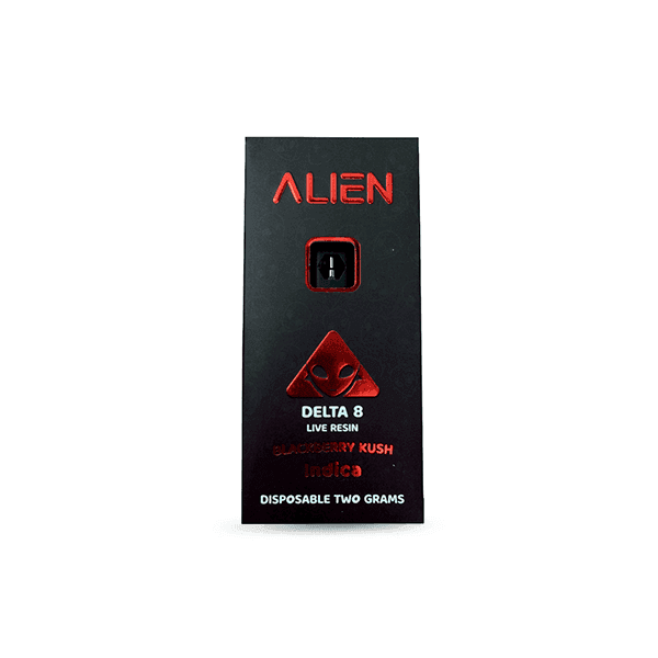 Alien Exotics | Disposable D8 Hybrid - Blackberry Kush