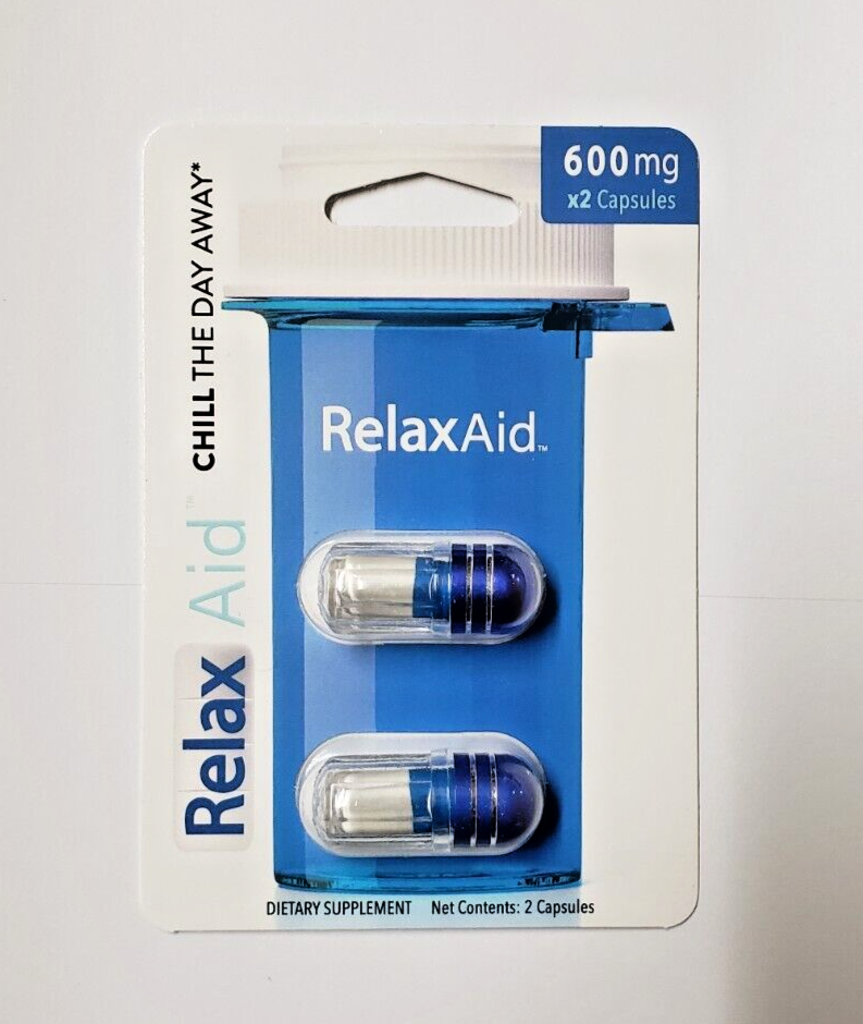Relax Aid | Travel Pack Capsules - 2 Count