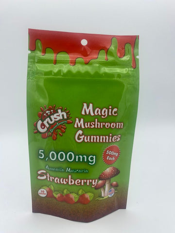 Crush | Magic Shroom Gummies Strawberry - 5000mg
